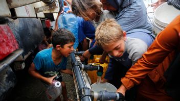 イスラエル攻撃の震源地での飢、ガザの子供たち 栄養失調