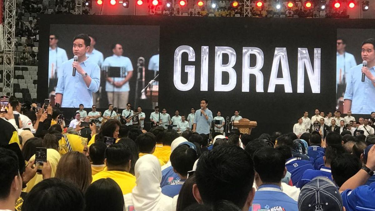 Gibran Had A Campaign In Jakarta Before Accompanying Prabowo Debat Capres