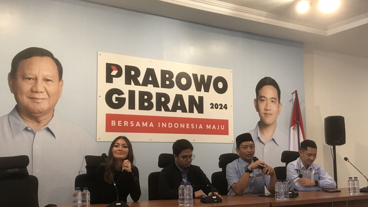 Son adversaire vieil, TKN affirme qu’il n’y a pas de défis pour la voix Prabowo-Gibran Gaet des jeunes électeurs