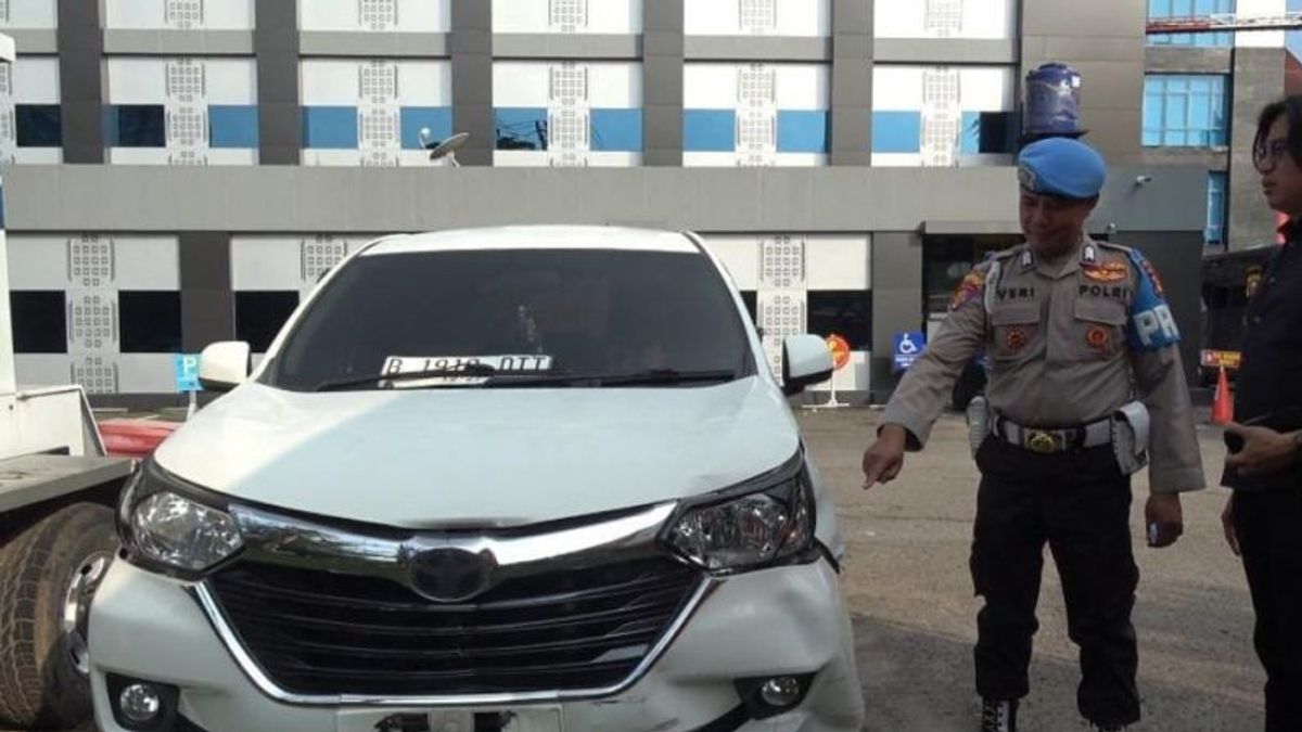 Aiptu Bandar un agent de recouvrement d’Aniaya 2 parce que la voiture a été empruntée par des fugitifs de la police de Sumatra du Sud