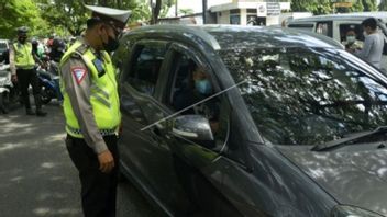 3,219人の運転者がマカッサル警察から作戦遵守の制裁を受ける