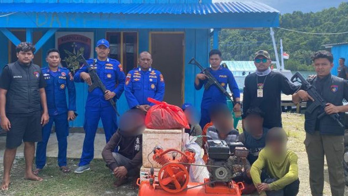 Six Fishermen Arrested For Using Fish Bombs In The Waters Of Pulau Bisa