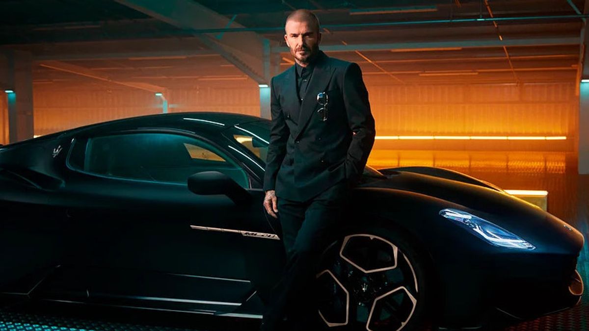 Maserati And David Beckham Introduce The "Notte" Super Limited Edition Of The MC20 Supercar