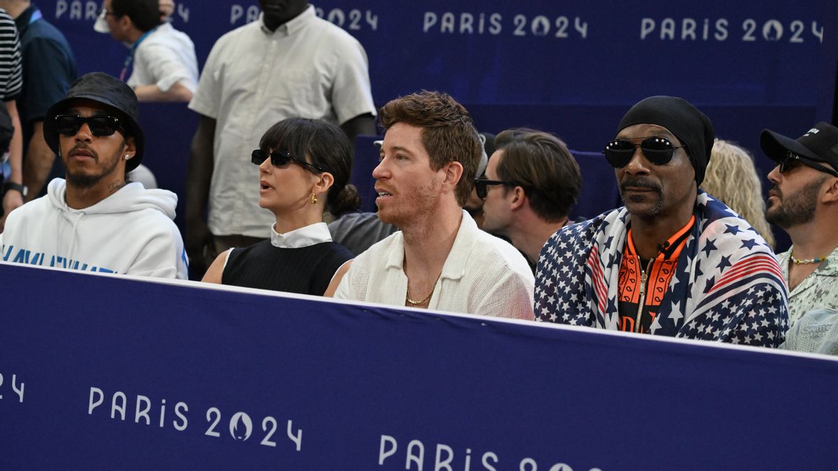 Lewis Hamilton Watches His Friends Compete At The 2024 Paris Olympics