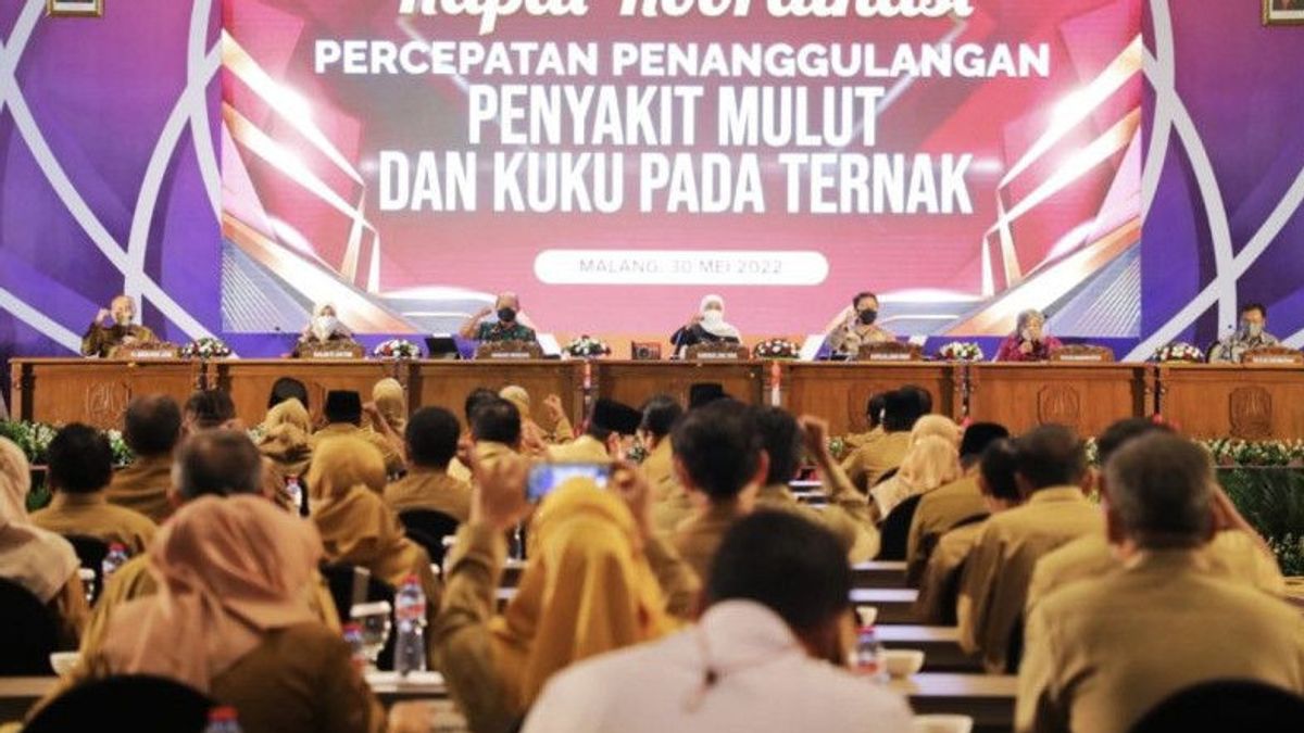 东爪哇地区警方设立84个动物密封站，以应对口蹄疫