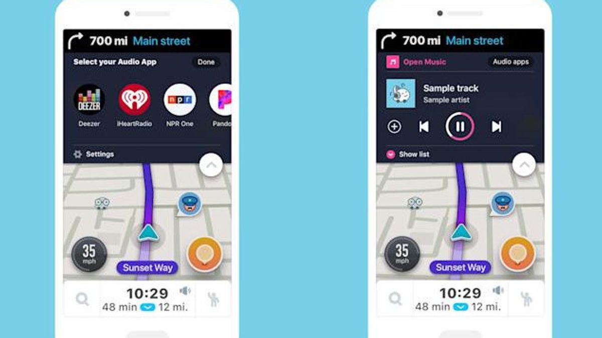 Wazeは、ユーザーが道路上の混乱を避けるのに役立つ機能を提供します