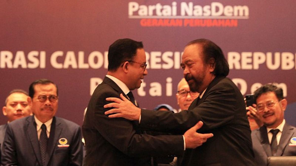 NasDem Chairman Surya Paloh Affirms Support For Jokowi-Ma'ruf Amin Government Until 2024