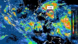 BMKG Deteksi Kemunculan Bibit Siklon 93W di Samudera Pasifik Utara
