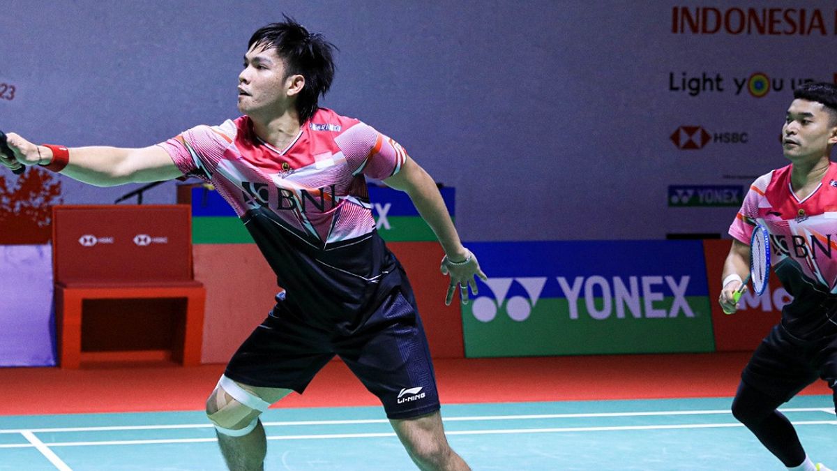 Tekuk Juara Dunia 2021, Leo/Daniel ke Final Indonesia Masters 2023