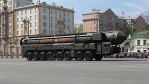 Russia Holds Test Readiness Of Intercontinental Ballistic Missile Unit RS-24 Yars