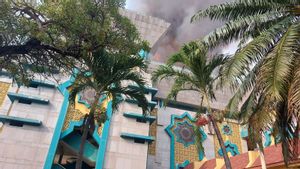 Masih Teliti 2 Karung Material Terbakar, Polisi Belum Tentukan Tersangka Kasus Kebakaran Kubah Masjid JIC 
