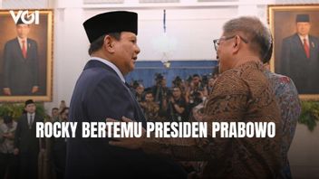 प्रेसिडेंट प्रबोवो का रॉकी गेरुंग से मिलने पर मजाक