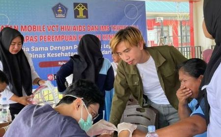 Angka Positif HIV/AIDS Naik, Lapas Perempuan Kendari Gelar Konsultasi dan Tes Kesehatan