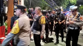 East Jakarta Police Chief And Hundreds Of Sweeping Members Perpetrators Of Brawl Of Cipinang Residents Vs Bonsi That Killed Two People