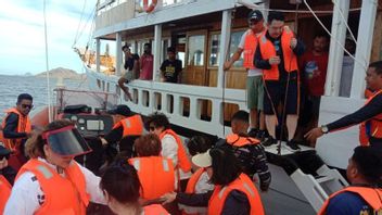 Pinisi Patah Steering In Labuan Bajo Waters, 13 Passengers Evacuated SAR