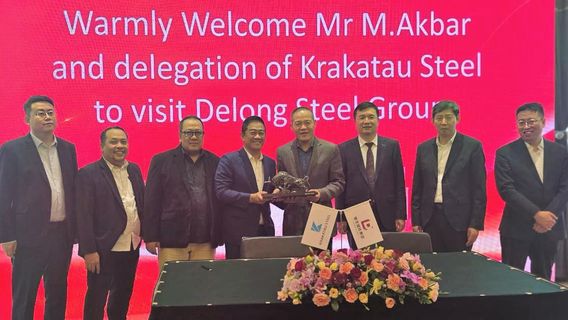Dorong Industri Baja Nasional, Krakatau Steel Gandeng Delong Steel Group dalam Investasi Baru