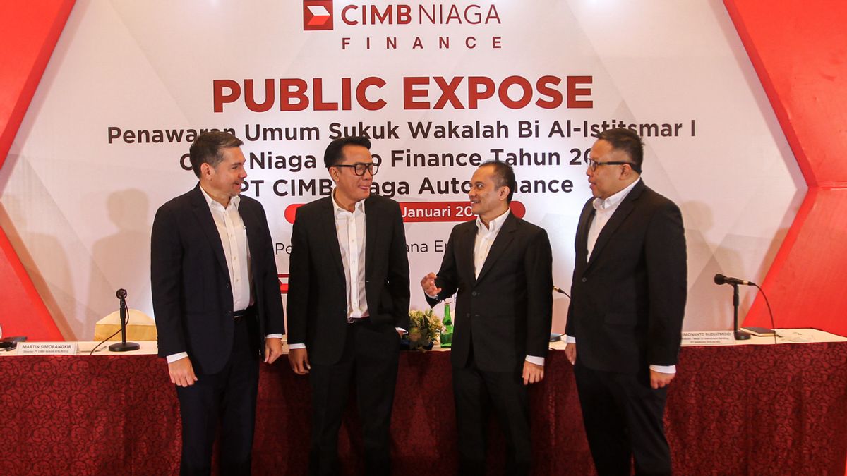 CIMB Niaga Auto Finance Merilis Sukuk Wakalah Bi Al-Istitsmar Rp1 Triliun