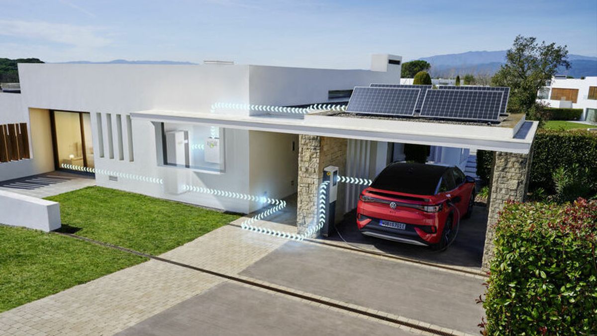Can Distribute Electricity From Electric Cars To Home, Volkswagen Introduces Two-way Charging In Europe