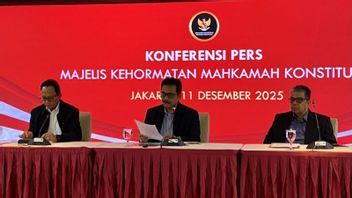 MKMK explique l’invalidité du statut de Suhartoyo en tant que président du Conseil constitutionnel en remplacement d’Anwar Usman