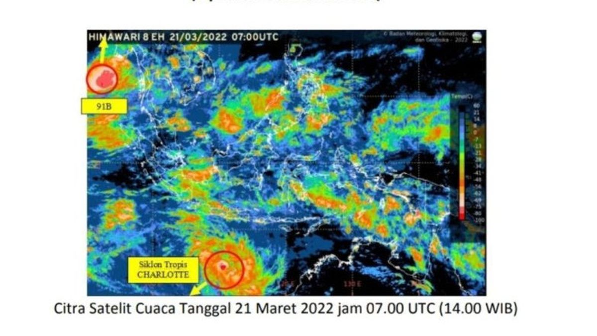 Tropical Cyclone Charlotte Is Far From Indonesia, But Heavy Rains Are Expected To Hit Several Provinces