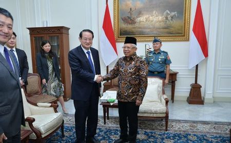 Wapres Ma’ruf Amin Terima Kunjungan Sekretaris Partai Komunis Zhejiang Tiongkok