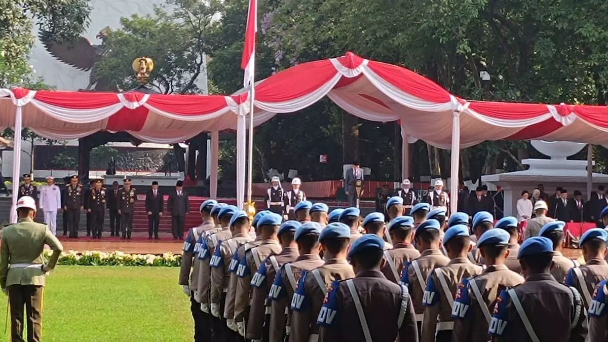 Jokowi préside la cérémonie commémorative de la Journée de la Sainte Réalité de Pancasila 2024 avec Prabowo