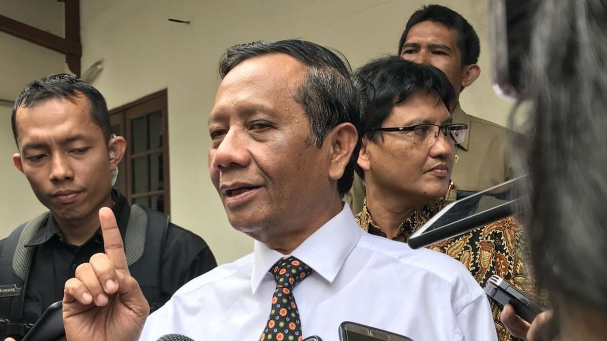 Jokowi Revokes Presidential Regulation Of Alcohol Investment, Mahfud MD: The Government Is Not Allergic To Criticism And Suggestions