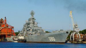 Ditargetkan Jalani Uji Coba Tahun Depan, Kapal Perang Nuklir Rusia Admiral Nakhimov Dibekali Senjata Generasi Keempat