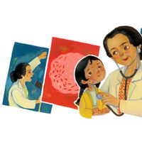 Google Doodle Hari Ini Rayakan Ulang Tahun ke-106 Prof. Dr. Julie Sulianti Saroso