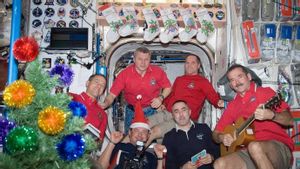 Tujuh Astronot di ISS dapat Hadiah Natal dan Makanan untuk Berpesta di Luar Angkasa