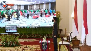 Presiden Jokowi Ajak GP Ansor Cintai Produk Dalam Negeri, 18 September 2020