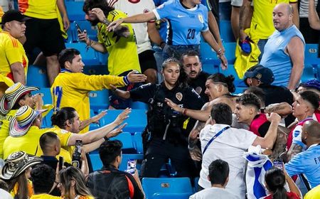 CONMEBOL Investigasi Kasus Baku Hantam Antara Kolombia dan Uruguay di Copa America