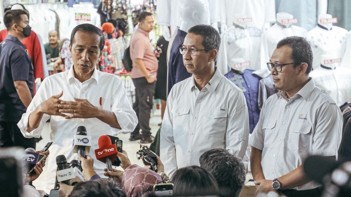 Jokowi Is Not Wearing A Mask At Tanah Abang Market, Minister Of Health: If I Am In The Crowd, I Suggest Using It