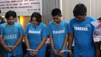 Central Java Police Arrest 4 Perpetrators Of Extortion Of Journalist Mode, Asking For Money If You Don't Want To Be Reported