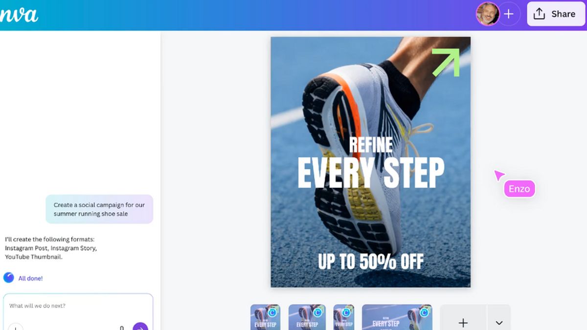 Canva AI 2.0 lance, d’un outil de conception à un « machine à travail » basé sur l’IA