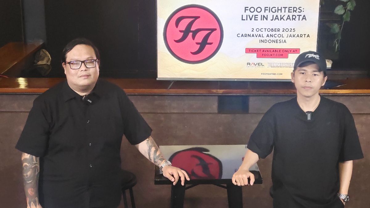 Foo Fighters Konser di Jakarta 2 Oktober, Indonesia Jadi Negara Pertama dalam Rangkaian Tur Asia