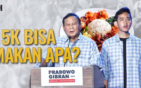 VIDEO: Program Makan Siang Gratis Prabowo-Gibran Rp15 Ribu, Dapat Apa Saja?