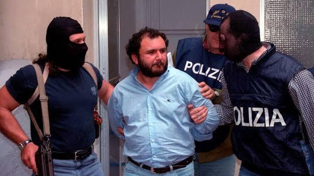 意大利暴徒乔瓦尼·布鲁斯卡在入狱25年和数百起残忍谋杀后获释