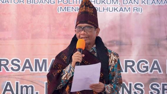 Mahfud MD: Cases Of Trafficking In Persons In NTT Have Entered Emergency