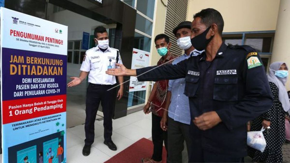 Jam Besuk RSUD dr. Zainoel Abidin Ditiadakan untuk Cegah COVID-19