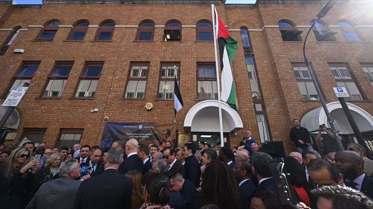 Status Perwakilan Palestina di Inggris Resmi Meningkat Menjadi Kedutaan Hari Ini