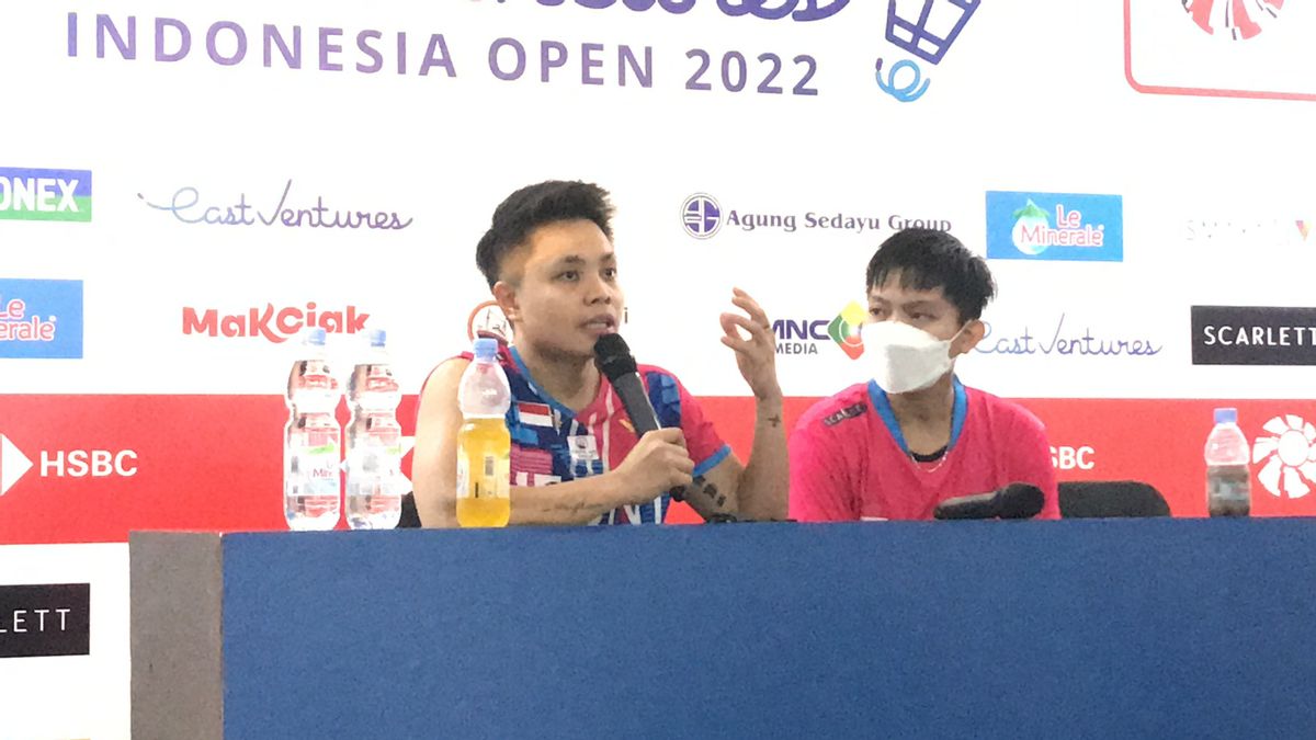 Qualifying For The Round Of 16 Of The Indonesia Open 2022 After Japan's Seeded Knockout, Apriyani/Siti Fadia Find Strength And Become More Confident