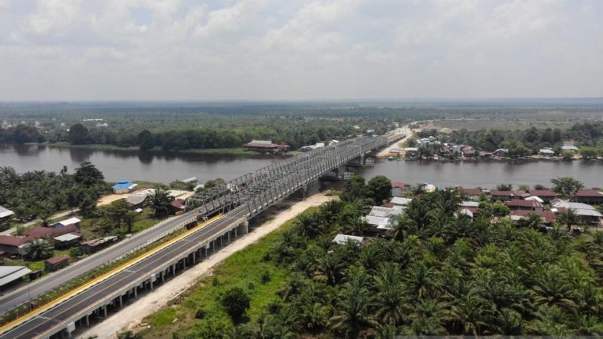 Pembangunan Duplikasi Jembatan Nilo di Riau Tingkatkan Konektivitas