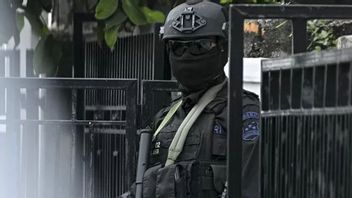  Densus 88在棉兰Tuntungan逮捕恐怖分子嫌疑人