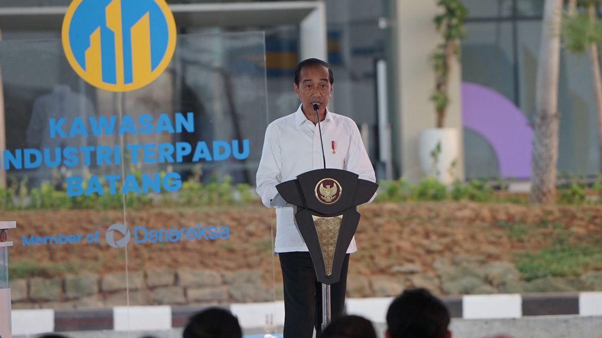 Jokowi Inaugurates Operational Batang Integrated Industrial Estate, Investment Value Of IDR 14 Trillion