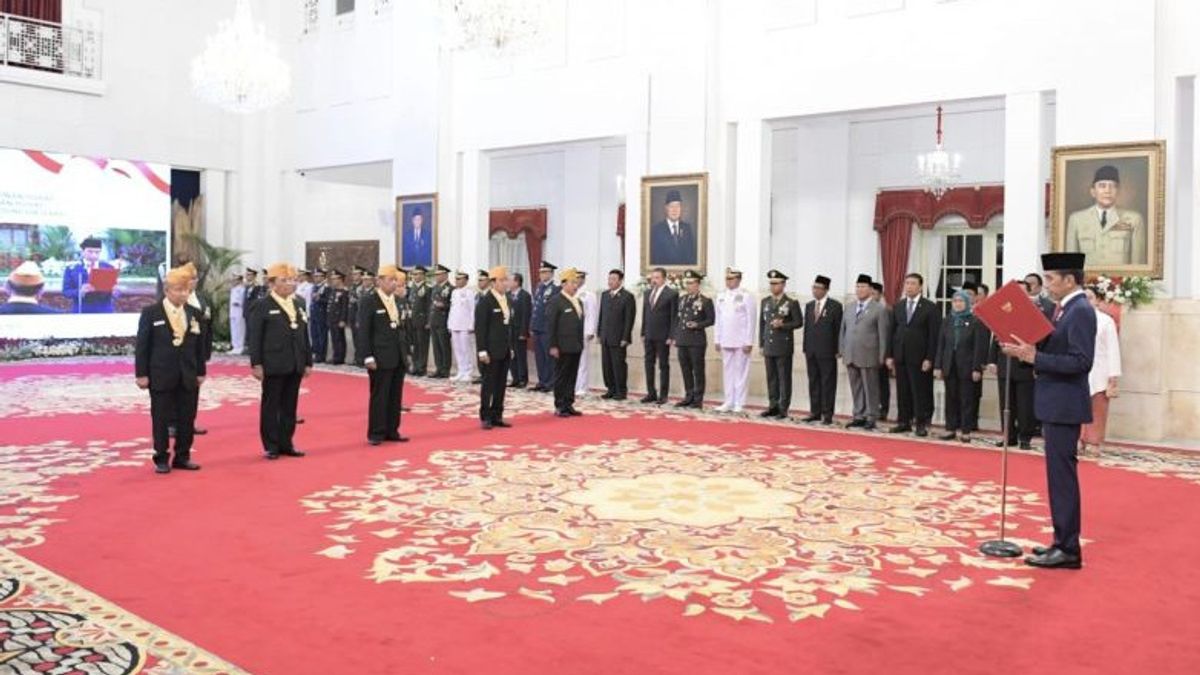 Jokowi Inaugurates The Management Of The Indonesian Veterans