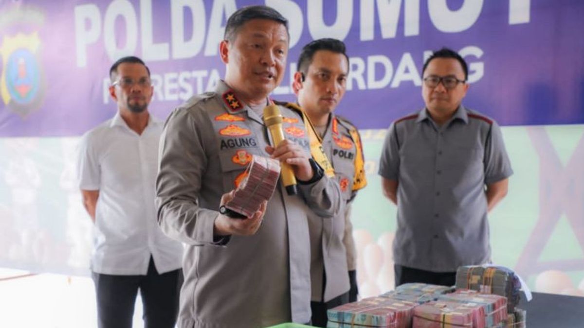 North Sumatra Police Reveals Drug Trafficker Network Controlled By Prisoners, Money To Confiscated Houses