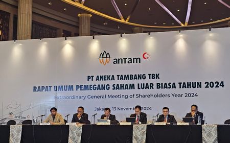 Laba Antam Turun ke Rp2,23 Triliun di Kuartal III-2024