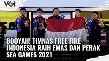 ビデオ:インドネシアのフリーファイア代表チームがSEAゲームズ2021で金メダルと銀メダルを獲得、さらなるメダルを目指す