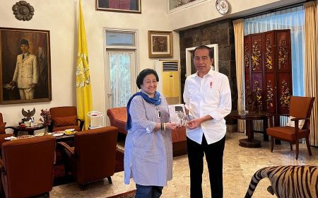 Bertemu di Istana Batu Tulis, Megawati-Jokowi Bahas Pemilu 2024